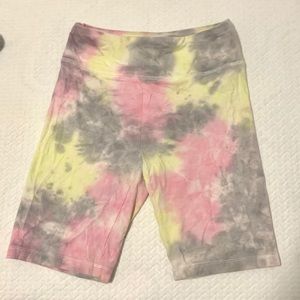 Tie Dye Biker Shorts
